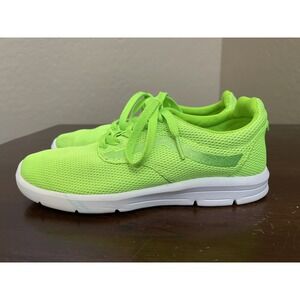 Vans Ultracush Neon Bright Green  Women's Lace Up Sneakers Shoes Light!